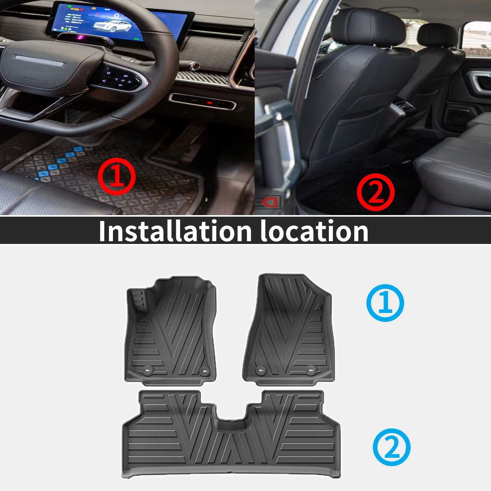 Tapetes de Porta-Malas TPE Sob - Car Accessories Useful avaliação e preço
