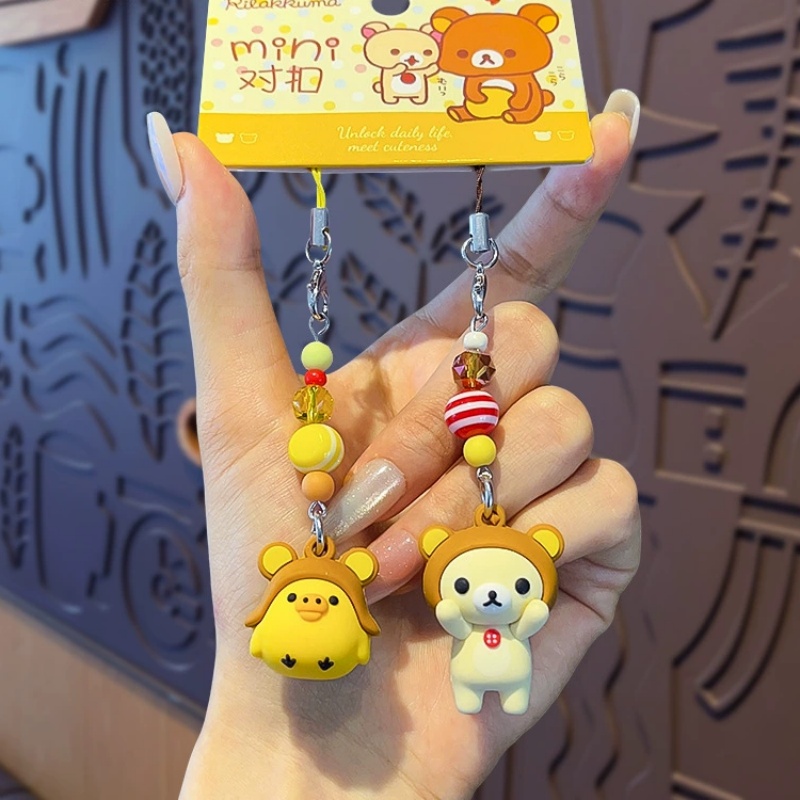 Chaveiro Fofo Rilakkuma Korila - Car Accessories For Women avaliação e preço